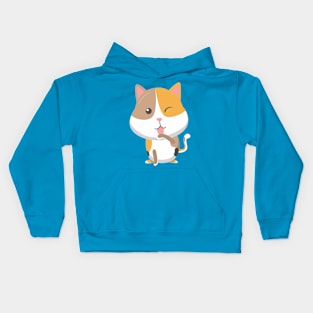 little cat Kids Hoodie